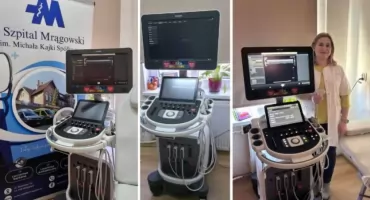 Duże wsparcie dla szpitala w Mrągowie. Nowoczesny sprzęt już pomaga pacjentom