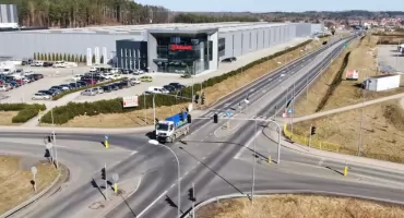 Utrudnienia na obwodnicy Mrągowa. Będą wymieniać oświetlenie