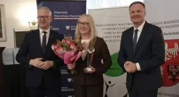 Dyrektor szkoły z Mikołajek „Kobietą z charakterem”