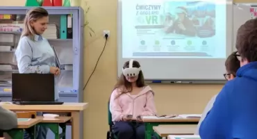 Młodzież z Piecek poznawała zawody… w wirtualnej rzeczywistości