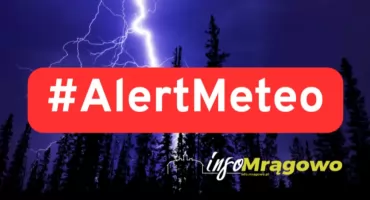 Alert drugiego stopnia dla powiatu mrągowskiego. IMGW ostrzega