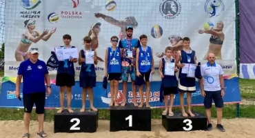 Mrągowo zdominowało województwo! Całe podium dla naszych siatkarzy