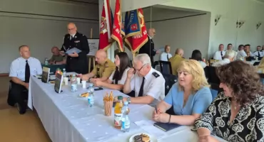 Strażacy z gminy Piecki wybrali nowe władze. Krzysztof Hanuszewski pozostaje prezesem ZOSP