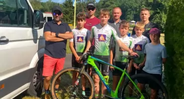 Mrągowscy kolarze wystartowali w mistrzostwach Polski MTB. Leon Bednarek tuż za czołową piątką
