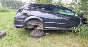 Wypadek na drodze Zyndaki–Gązwa. Na miejscu strażacy