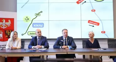 27 kilometrów drogi z Mrągowa do Orzyn do przebudowy. Inwestycja szacowana na prawie 380 milionów