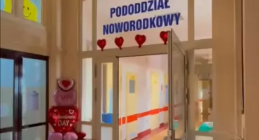 Wyjątkowe narodziny w mrągowskim szpitalu. Leoś, witamy na świecie!