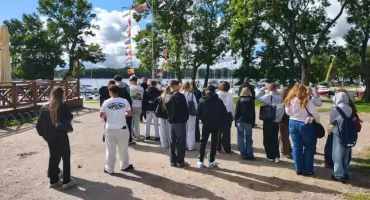 Od kuchni po historię regionu. Uczniowie ZS nr 2 odwiedzili Sztynort