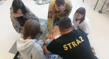 W Pieckach młodzież też biła rekord i uczyła się ratować ludzkie życie
