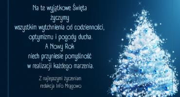 Życzenia dla Czytelników portalu Info Mrągowo